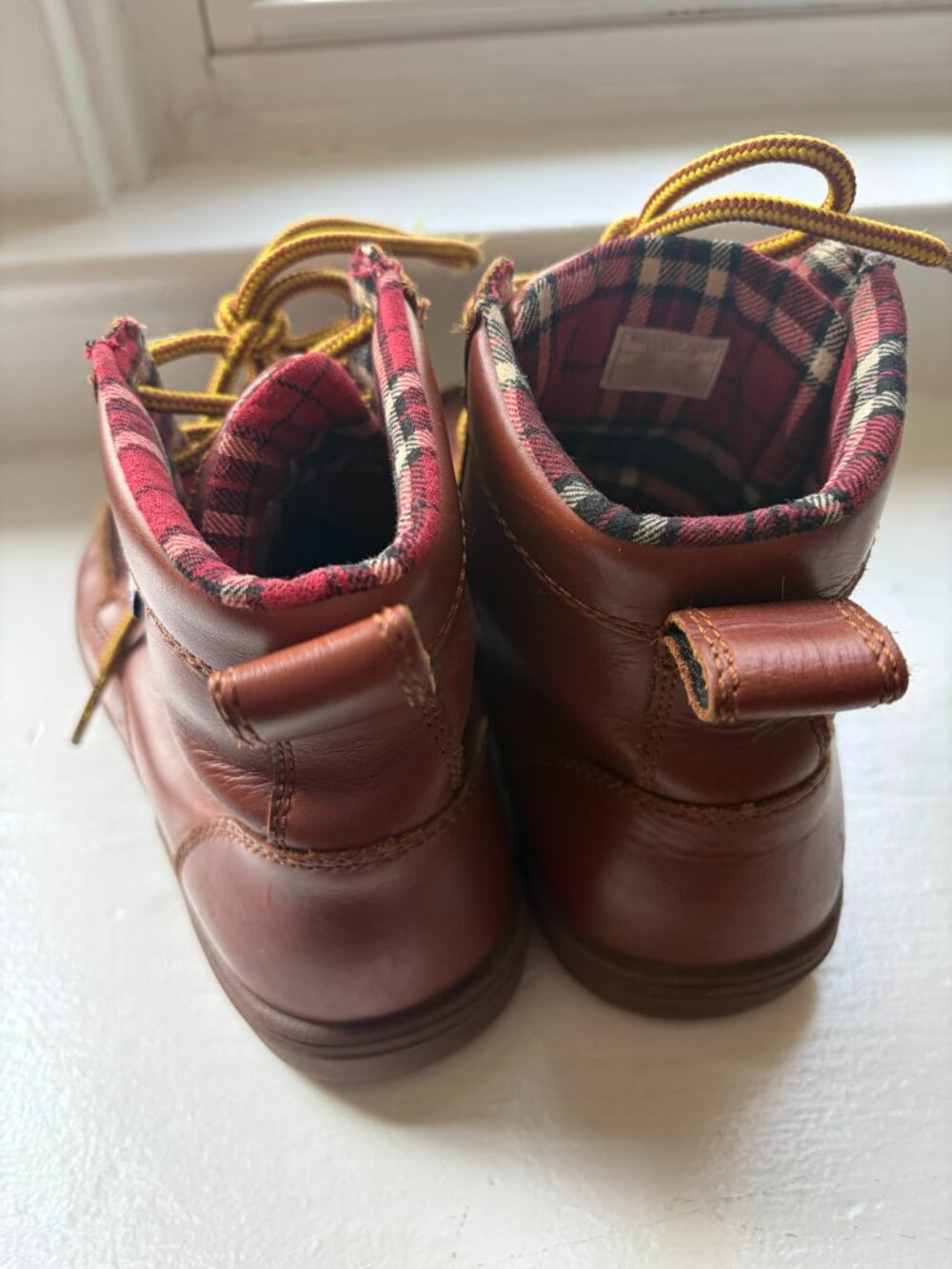 Lems Boulder Boots Russet Brown Leather Unisex Men 6/Women 7.5 - Picture 11 of 14